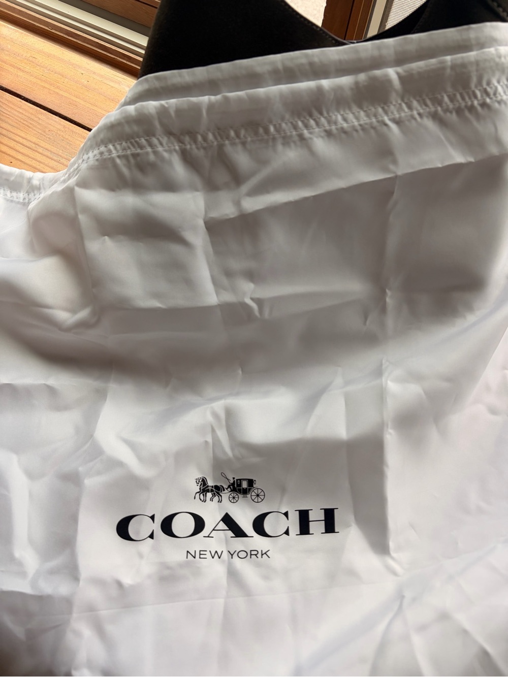 COACH Olive Green Brooklyn 28 Suede Shoulder Bag - Picture 8 of 8